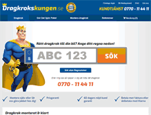 Tablet Screenshot of dragkrokskungen.se